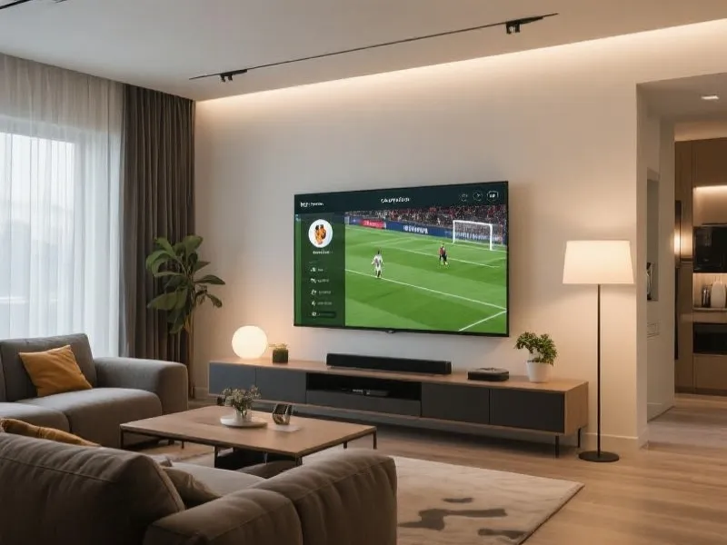 家庭大屏观赛体验